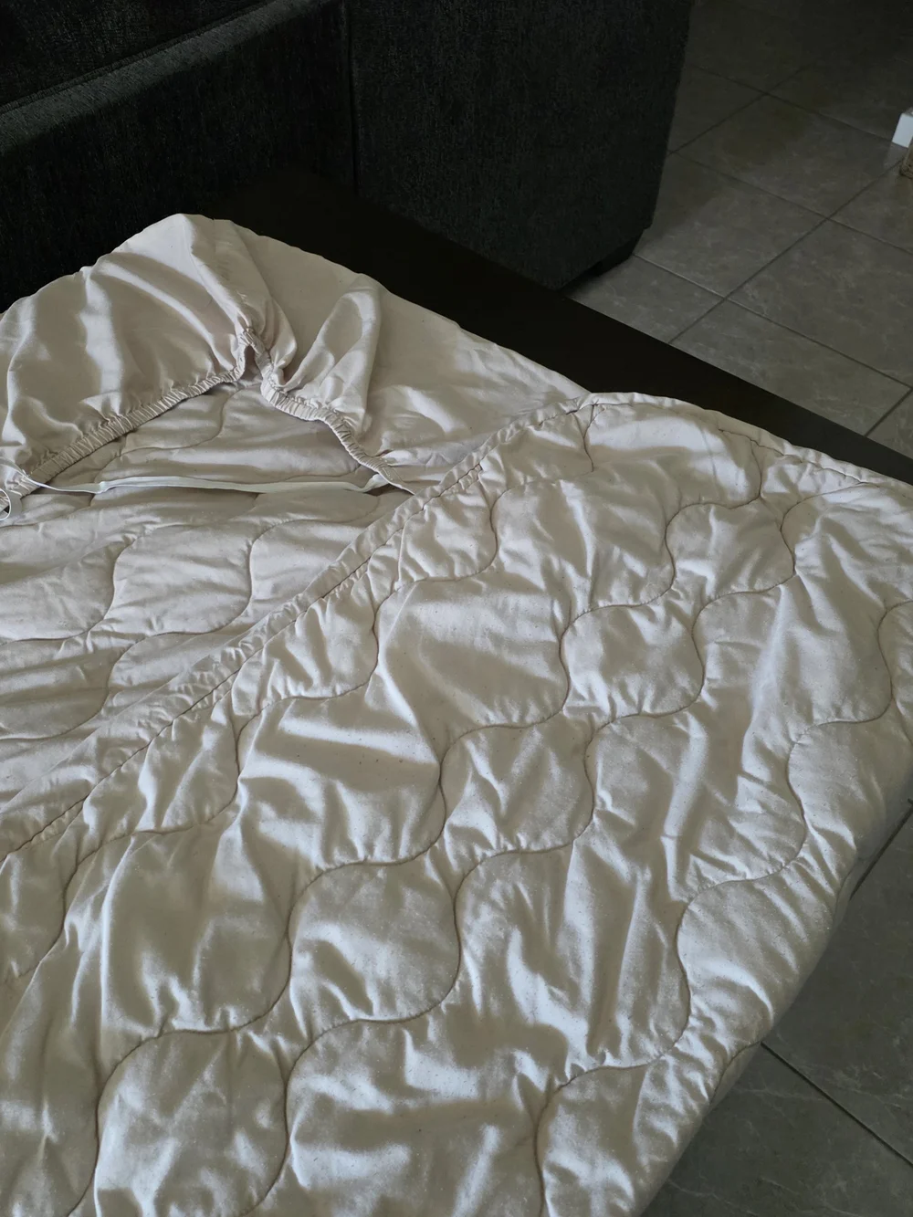 Twin Quilted Fitted Mattress Pad - Soft Home Bedding
